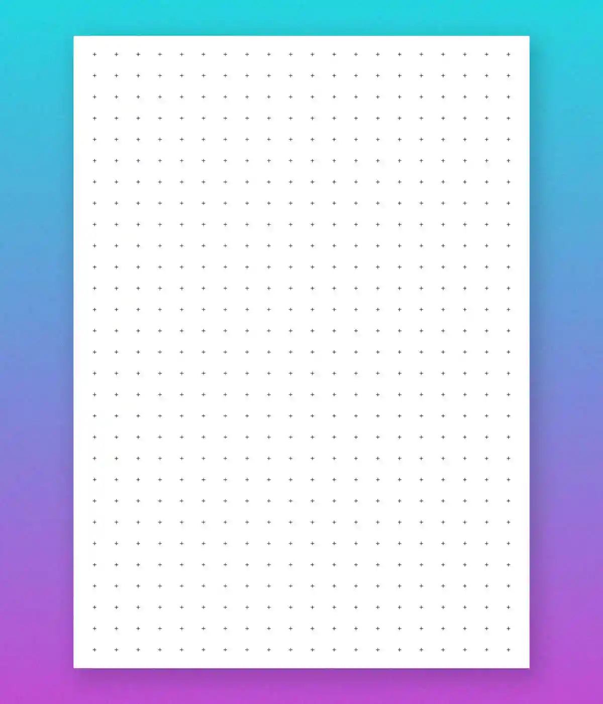 10x10mm-Cross-Grid
