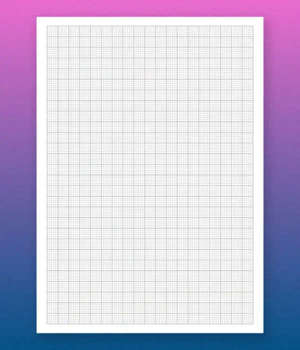 10x10mm-Graph-Grid-A4