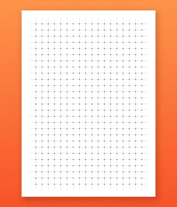 10x10mm-Lattice-Graph-Grid-A4