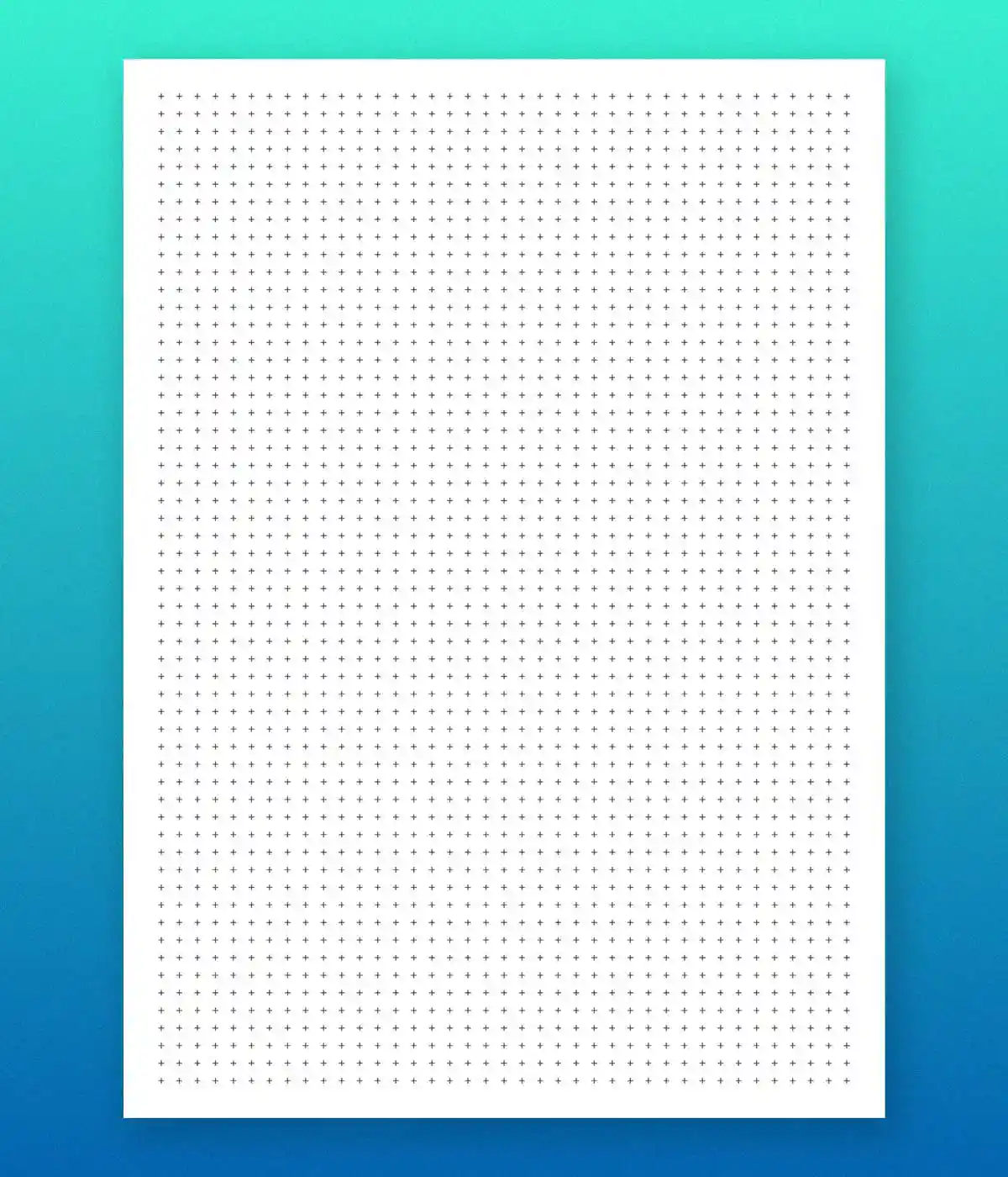 5x5mm-Cross-Grid