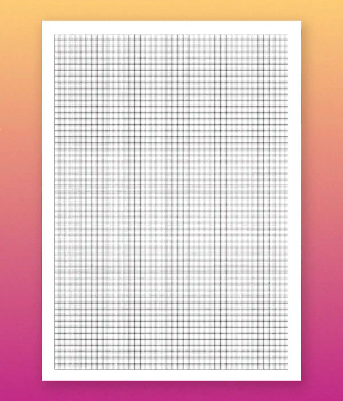 5x5mm-Graph-Grid