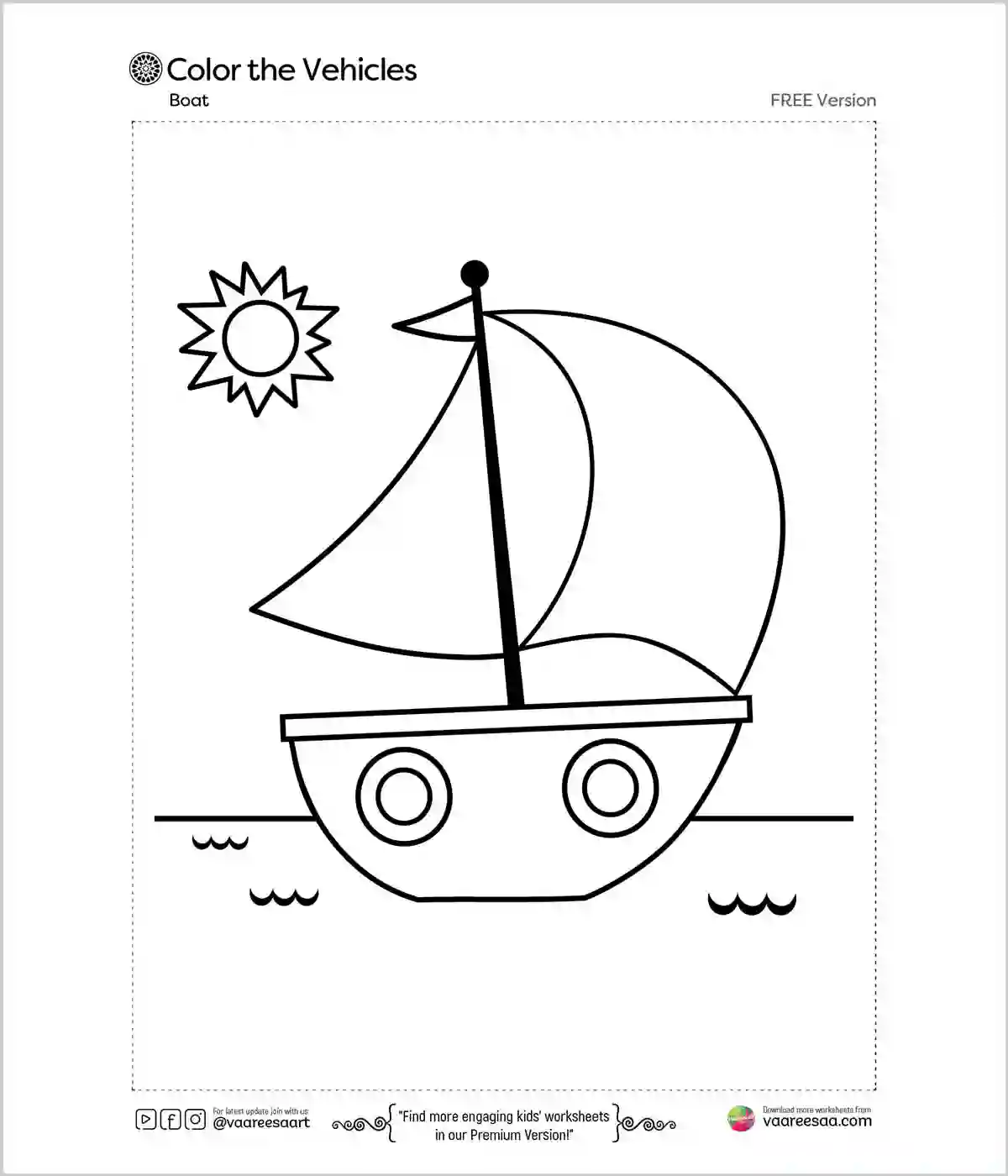 Color the Boat