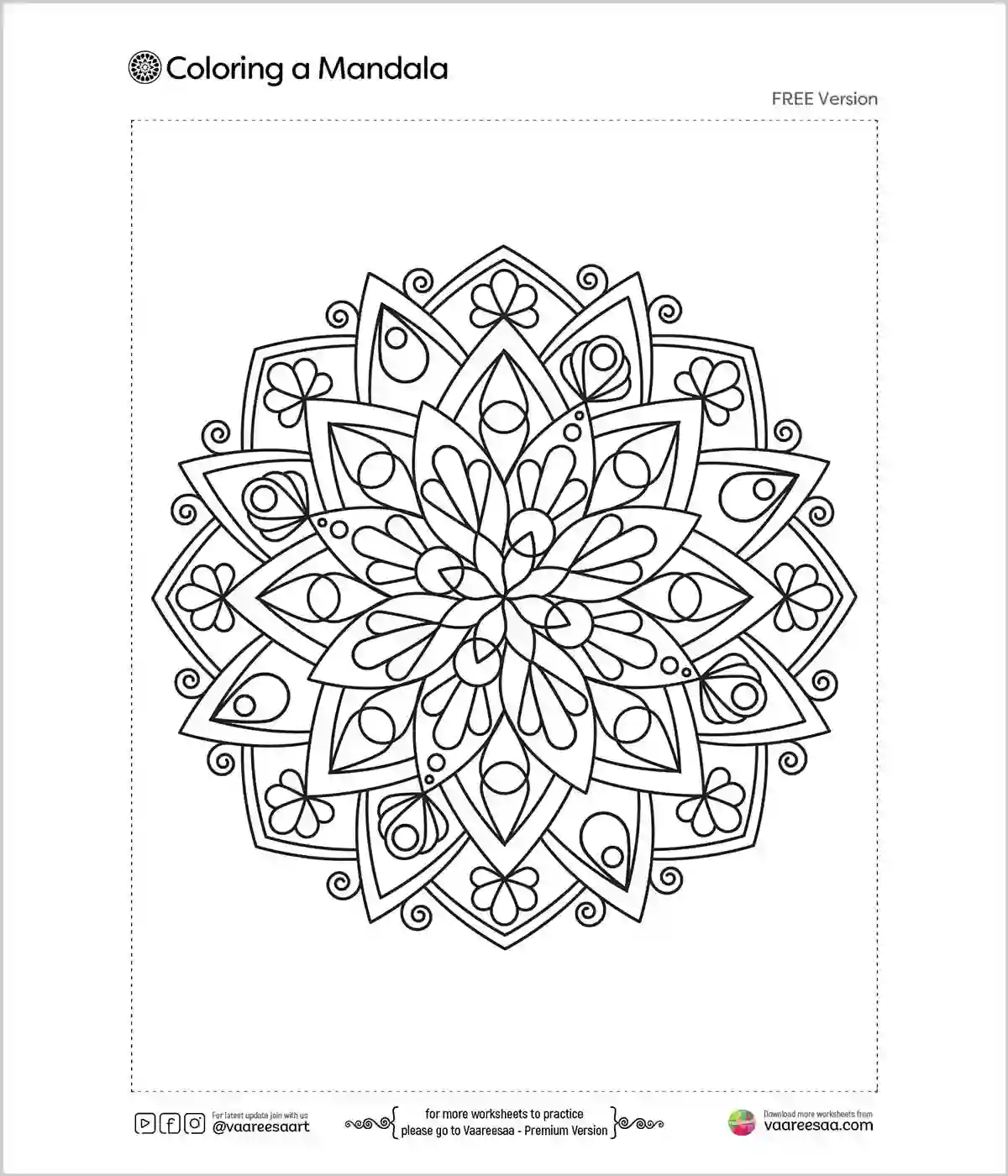 Coloring Mandala 11
