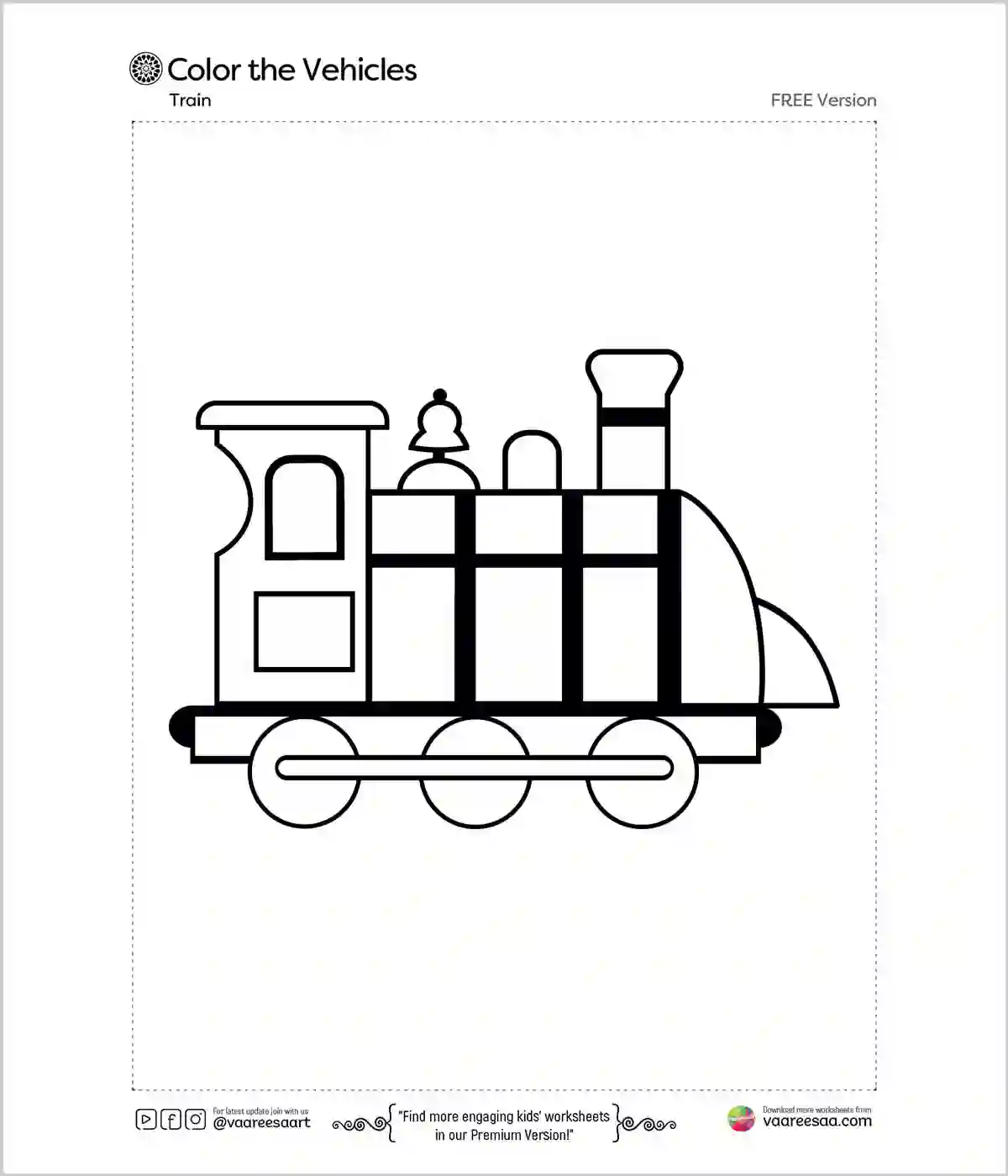 Color the Train