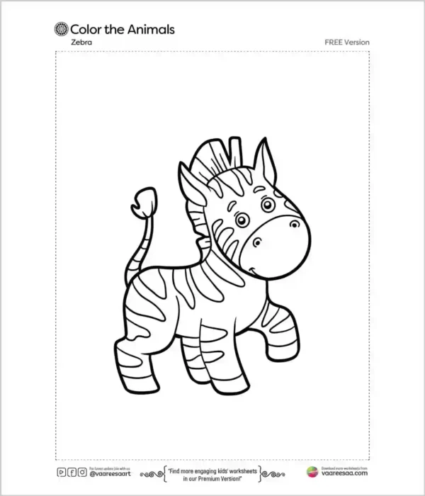 Coloring-Zebra