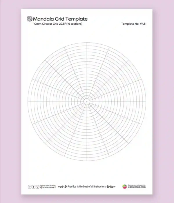 Mandala-10mm-Circular-Grid-22.5D-16-Sections