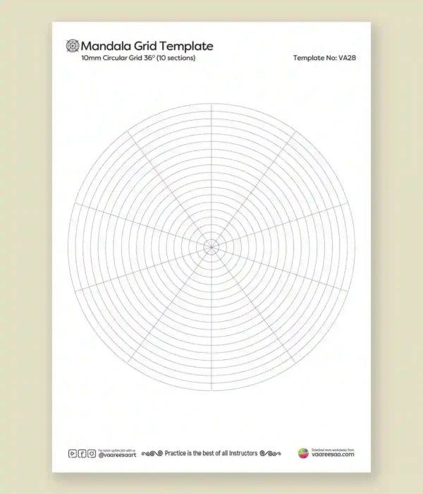 Mandala-10mm-Circular-Grid-36D-10-Sections