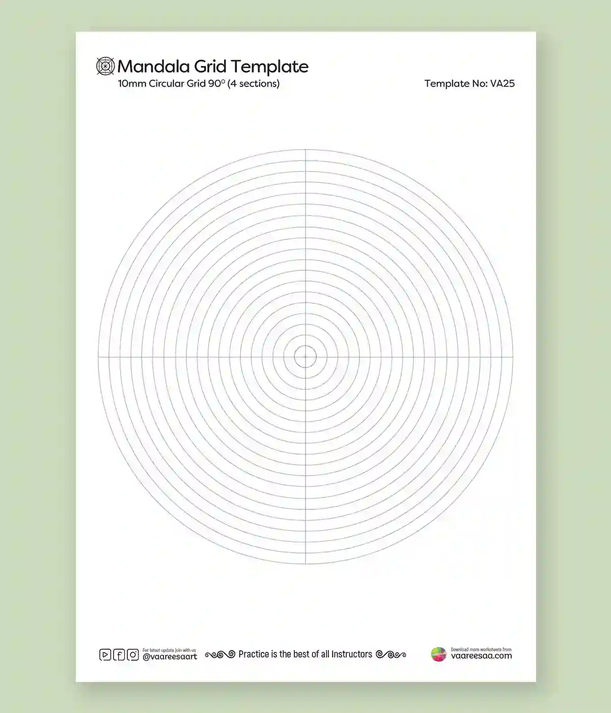 Mandala-10mm-Circular-Grid-90D-4-Sections