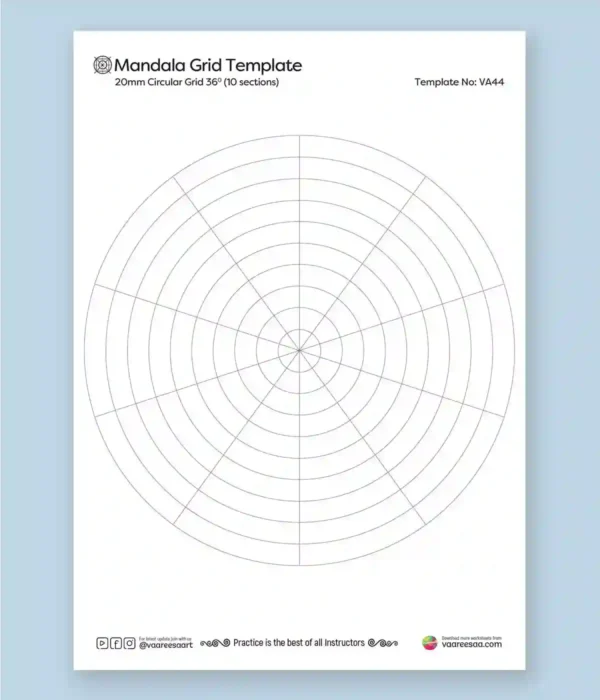 Mandala-20mm-Circular-Grid-36D-10-Sections